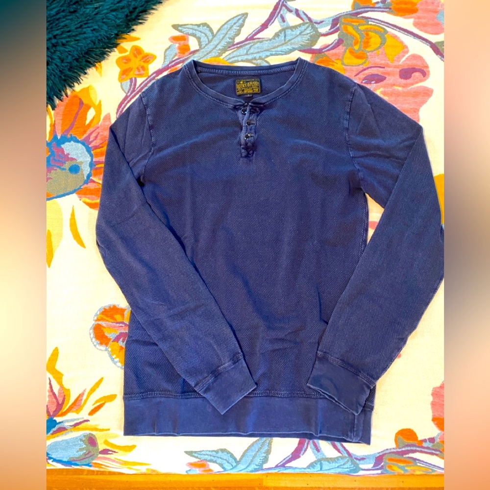 Lucky Brand - Thermal Henley - Size Small S